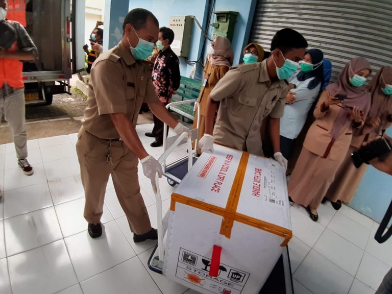 Distribusi Vaksin Covid-19 Tahap 2 Kota Bogor Dimulai