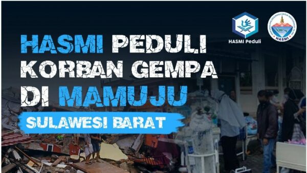 Hasmi Peduli Korban Gempa di Mamuju Sulawesi Barat