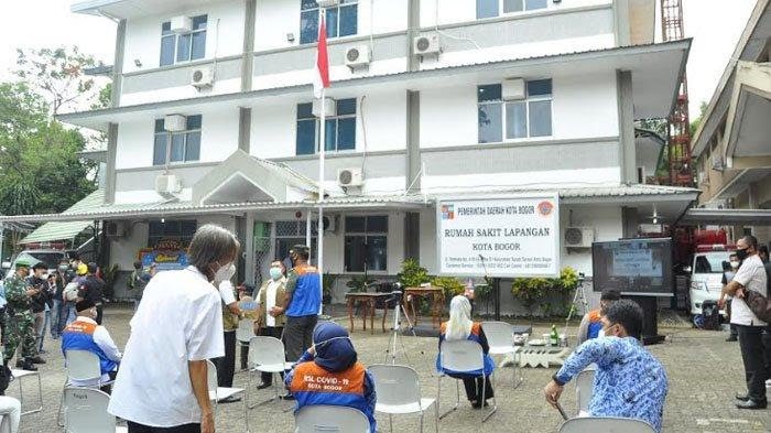UPDATE! Pasien Positif Covid-19 di Rumah Sakit Lapangan Kota Bogor Menurun