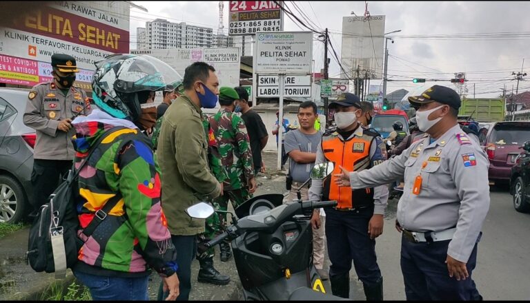Hari Pertama Ganjil Genap Bogor, Ada Pengendara Motor Tak Terima Putar Balik