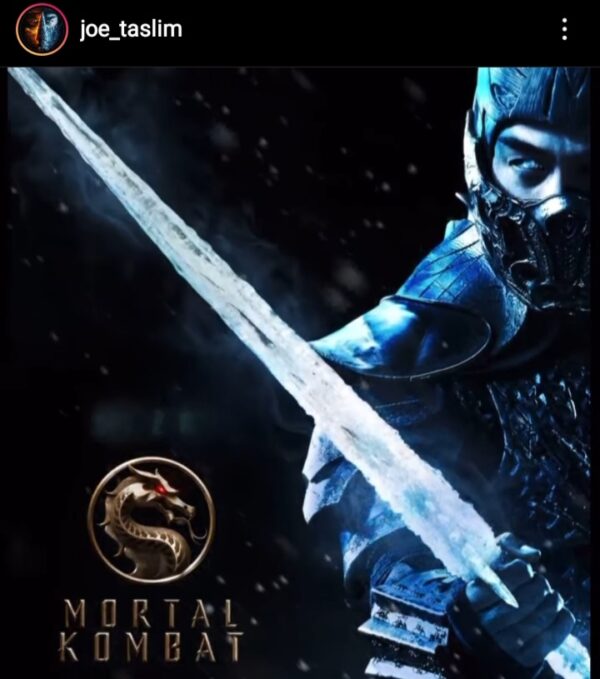 6 Unggahan Joe Taslim Memicu Tren Twitter Soal Film Mortal Kombat