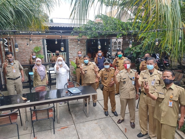 Rapat Minggon, Pasien Covid-19 Kecamatan Tanahsareal Dirujuk ke RSL