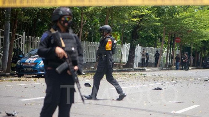 Polresta Kota Bogor Naikkan Pengamanan Sejumlah Gereja Pasca Bom Bunuh Diri