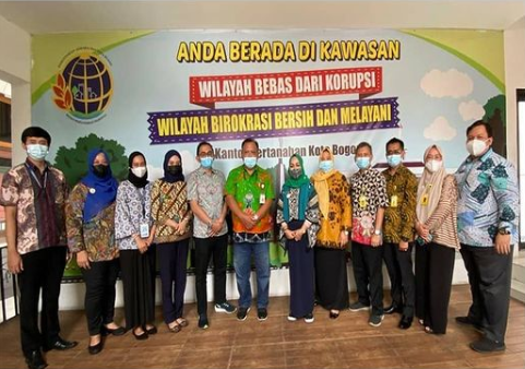 Intip Kegiatan Kantah Kota Bogor bersama Tim Kementerian PANRB