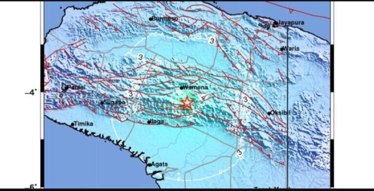 Ajaib, Wilayahnya Diguncang Gempa 5,6 Magnitudo, Warga Jayawijaya dan Yahukimo Tidak Merasa