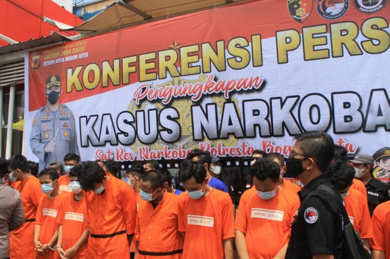 Sat Res Narkoba Kota Bogor Berhasil Mengungkap Peredaran Narkotika di Kota Bogor