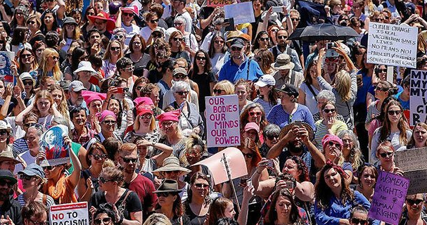 Ribuan Wanita di 40 Kota Australia Demo Kekerasan Seksual Jajaran Pemerintahan