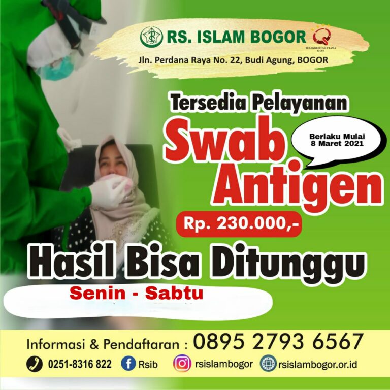Lindungi diri, Test Covid-19 di Rumah Sakit Islam Bogor