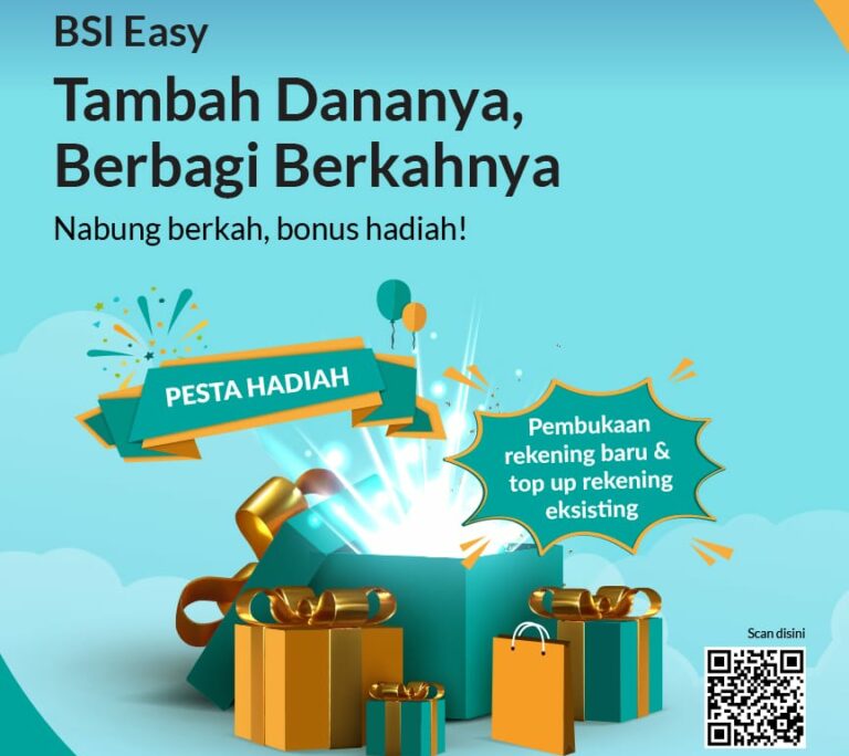 Waw! Bank Syariah Indonesia Pesta Hadiah di Bulan Maret