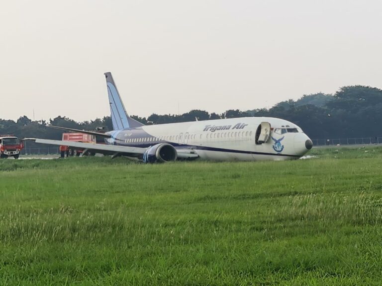 Pesawat Cargo Trigana Air Tergelincir, Bandara Halim Perdanakusuma Jakarta Ditutup Sementara 4 Jam