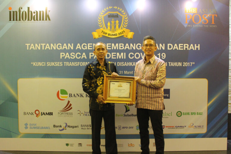 Perumda Bank Kota Bogor Kembali Peroleh Penghargaan Top BUMD