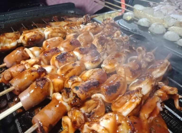 Sate Cumi Bakar King Squid, Street Food Yang Lagi Viral di Bogor
