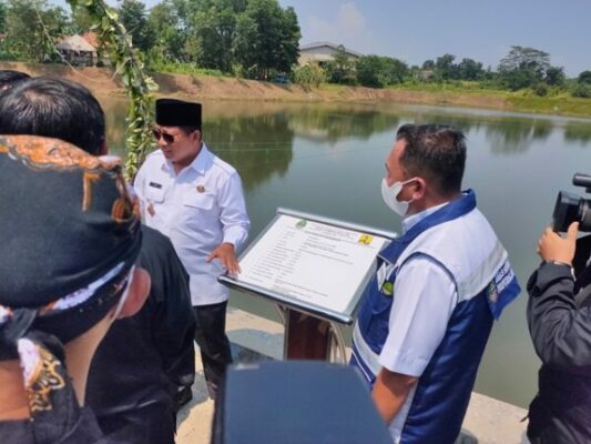 Wagub Jabar Resmikan Tugu Perbatasan Jawa Barat dengan Banten