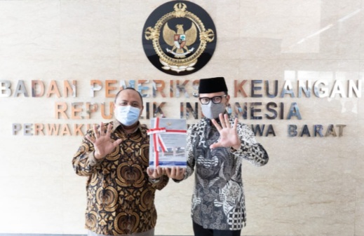 Opini WTP ke 5 dari Badan Pemeriksa Keuangan Diterima Wali Kota Bogor