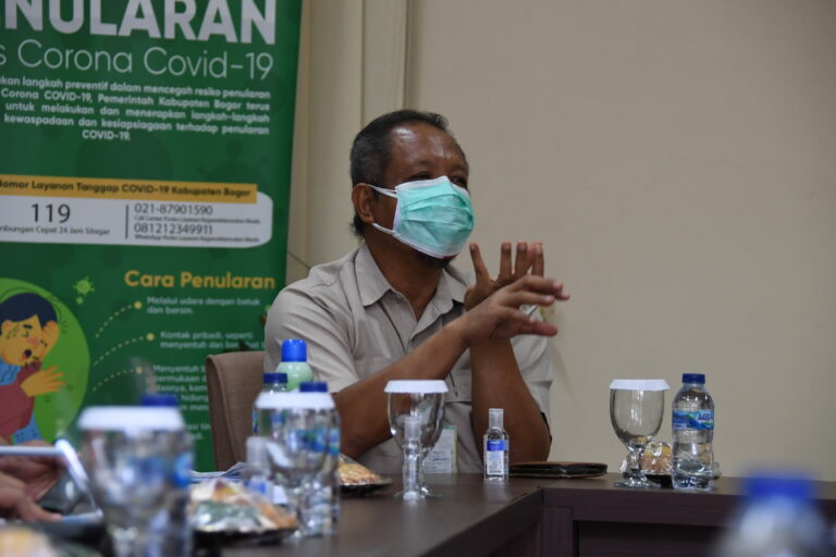 Tim Pakar Satgas Covid-19 RI Sambangi Kabupaten Bogor. Ada Apa Ya ?