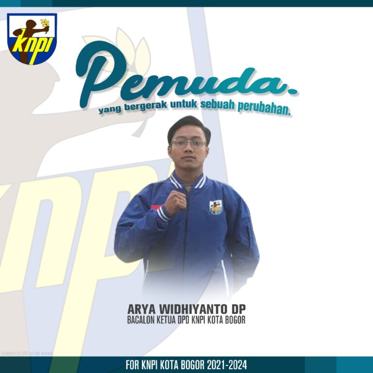 Arya Widhiyanto DP Bacalon Ketua DPD KNPI Kota Bogor