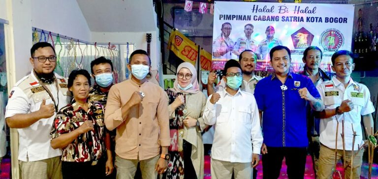 Halal Bihalal Pimpinan Cabang Satria Kota Bogor