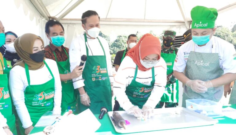 Bersama Bupati Bogor, Apical Group Ajak Cintai Kuliner Tradisional