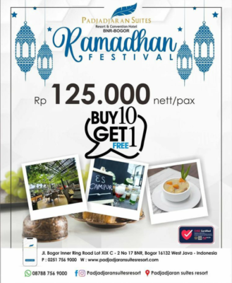 Bukber Festival Ramadhan di Padjadjaran Suite Resort & Convention Hotel Bogor
