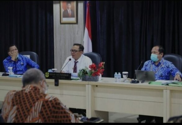 Wabub Bogor Helat Rapat Evaluasi Percepatan Kegiatan Pembangunan Strategis Pemkab Bogor