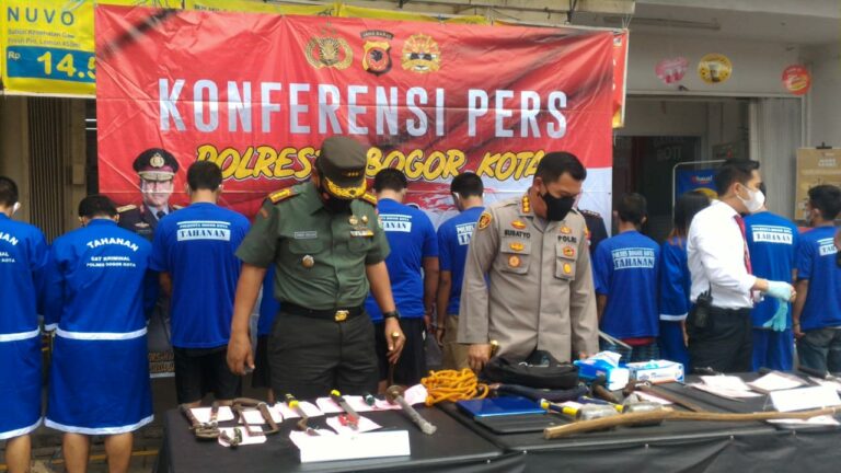 Polresta Bogor Kota Berhasil Ciduk Pencuri Baut Beko