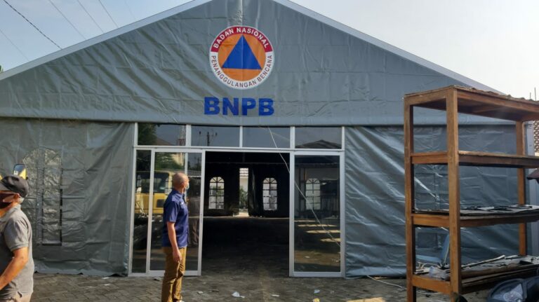 BPBD Kota Bogor Dirikan Tenda Darurat Di RSUD Kota Bogor