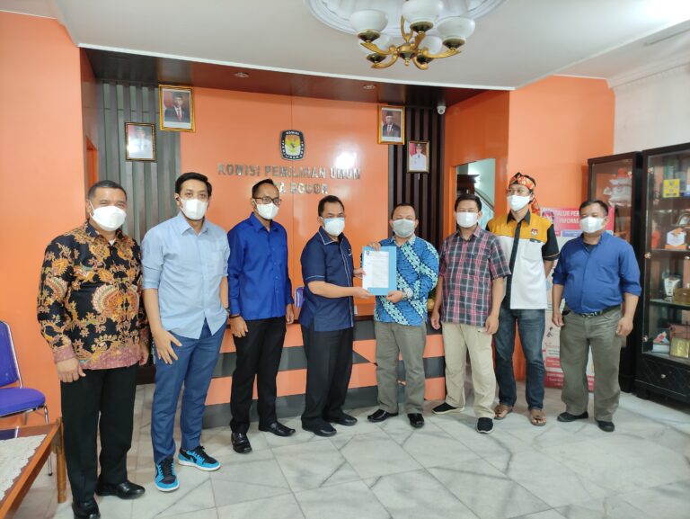 DPD PAN Kota Bogor Memperkenalkan Pengurus Baru Ke KPU Kota Bogor