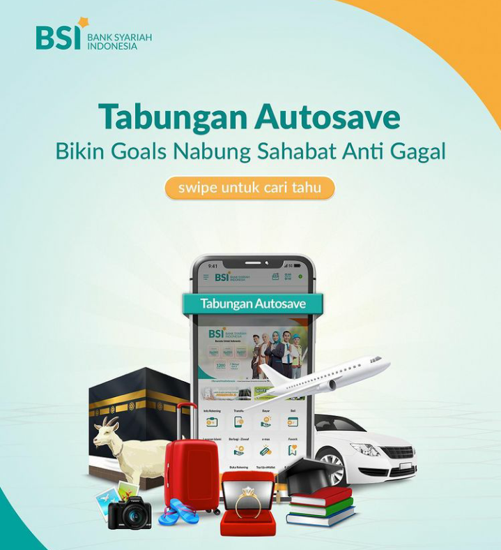 Nabung Anti Gagal, Autosave di Bank Syariah Indonesia