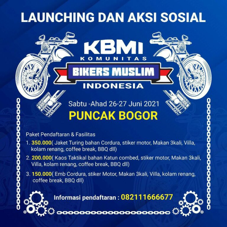 Sunmori ke Puncak Bogor, KBMI Hasmi Launching dan Aksi Sosial