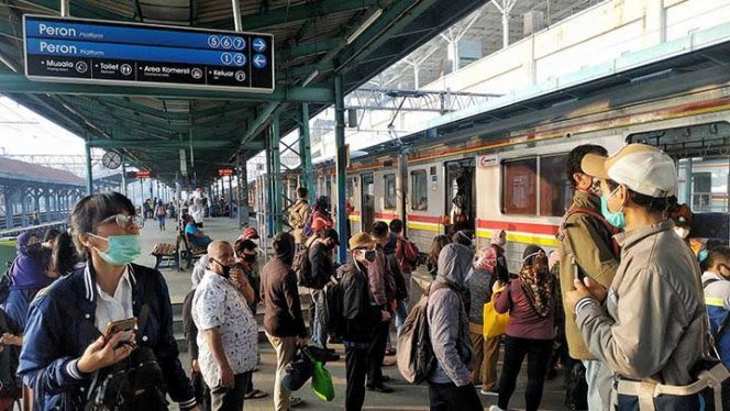 
 PT KAI Commuter Line lakukan tes antigen acak mulai Senin, 21 Juli 2021 bagi penumpang KRL di enam titik stasiun. (Istimewa/Bogordaily.net)
