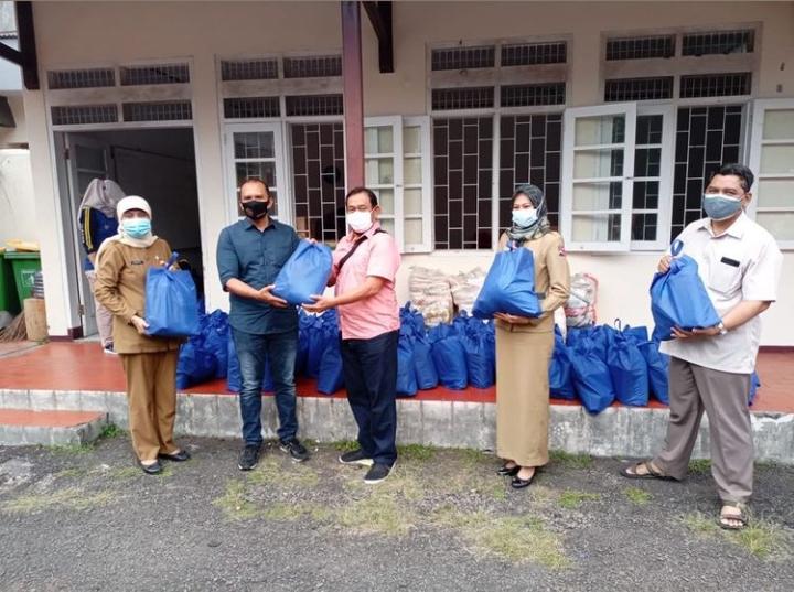 Kujang Fresh Pakuan Jaya, Kirim Paket Ke Posko Logistik PPKM Darurat