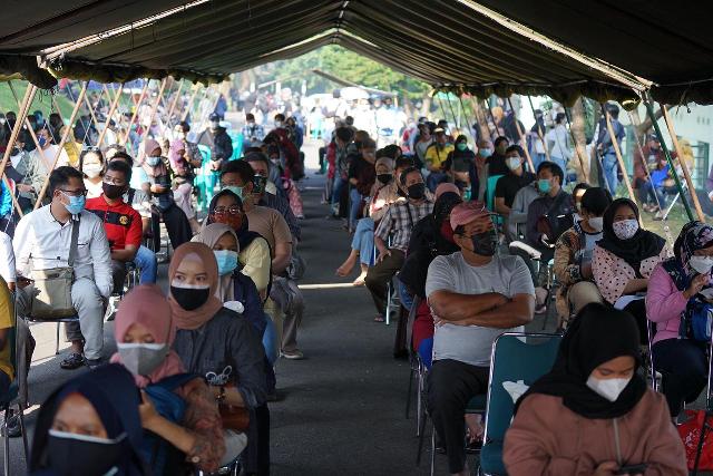 Vaksinasi Massal di Kota Bogor Terus Berlanjut