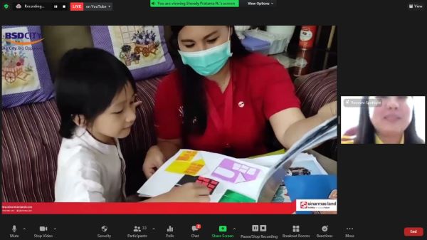 CSR Sinar Mas Land Selenggarakan Acara Pelepasan Peserta Pendidikan Anak Usia Dini secara Virtual