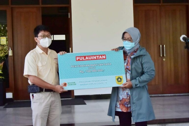 Pemkab Bogor Dapat Bantuan 100 Juta dari Pulau Intan