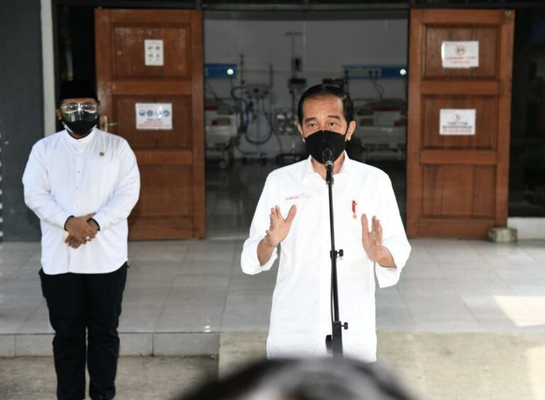 Presiden Jokowi : RS Asrama Haji Siap Dioperasionalkan