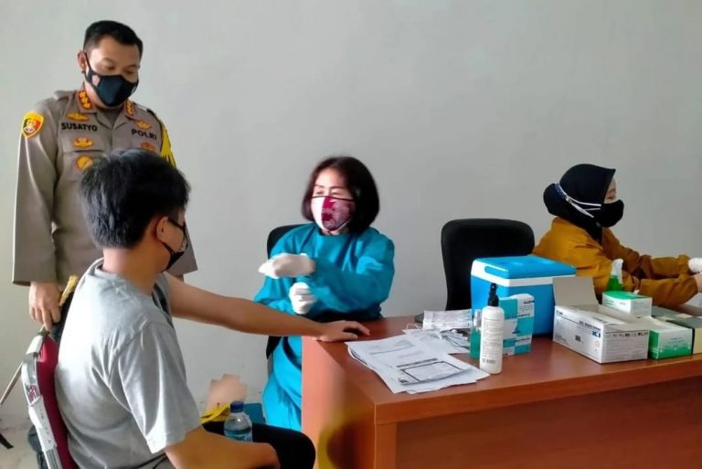 Percepatan Vaksinasi, Polresta Bogor Kota Buka di Gedung DPRD Kota Bogor