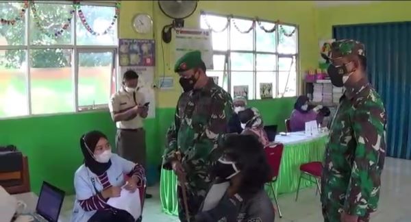 Korem 061/SK Bidik Masyarakat Pelosok Kota Bogor untuk Divaksin