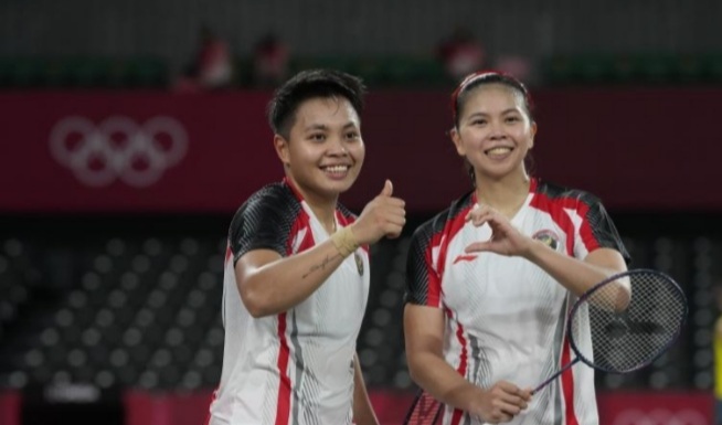 Tak Terbendung, Ganda Putri Indonesia Juarai Grup A Olimpiade Tokyo 2020