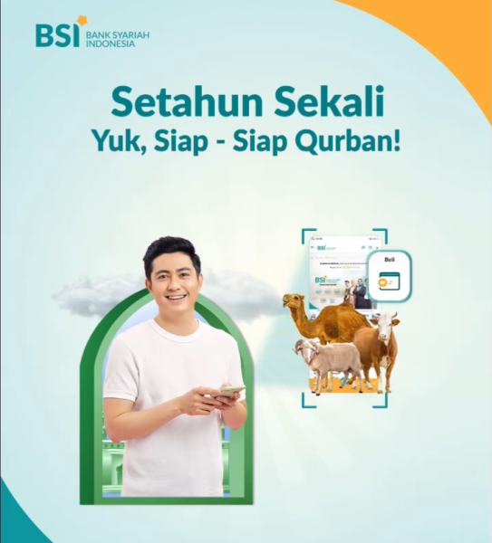 Setahun Sekali, Yuk Qurban Online di Bank Syariah Indonesia