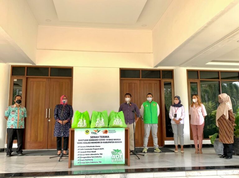 Bupati Bogor Segera Salurkan Bantuan 2.500 Paket Sembako Dari TF-TJSL Kepada Masyarakat