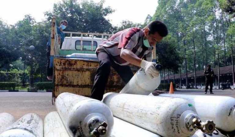 Posko Tabung oksigen