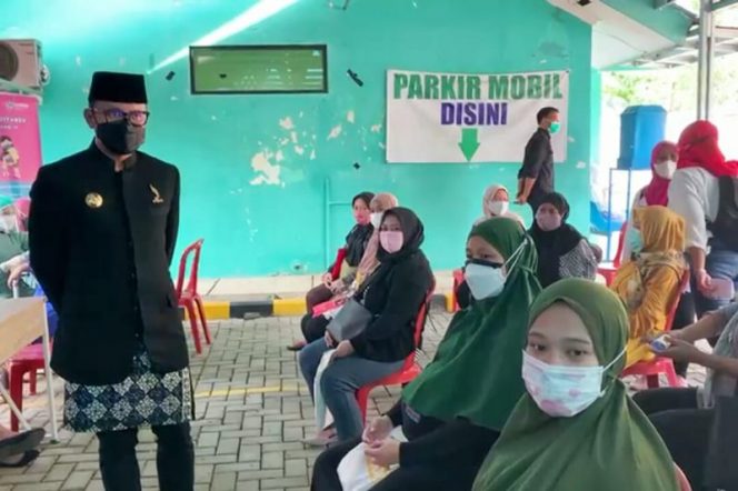 
 Suasana vaksinasi bagi Ibu Hamil (Bumil), terutama di Puskesmas Kedung Badak, Kecamatan Tanah Sareal, Kota Bogor. (istimewa/Bogordaily.net)