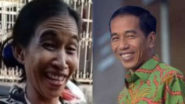 Kalau Ketawa Ibu Pina Mirip Jokowi