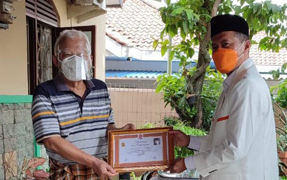 PKS Kabupaten Bogor Kunjungi Keluarga Pejuang Kemerdekaan KH Sholeh Iskandar