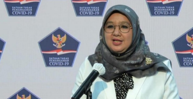 
 Juru Bicara Kemenkes Siti Nadia Tarmizi.(Istimewa/Bogordaily.net)