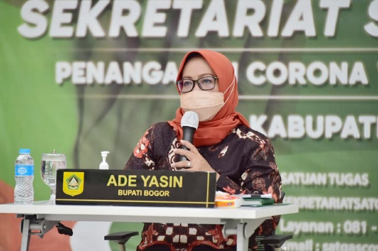 Bupati Sampaikan Penanganan Covid-19 di Kabupaten Bogor kepada KPK