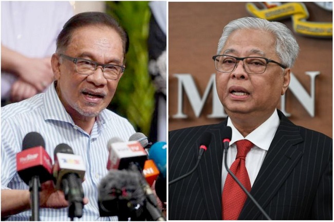 Ngebet Gantikan Muhyiddin Yasin, Ismail Sabri dan Anwar Ibrahim Bersaing Berebut Mayoritas Parlemen