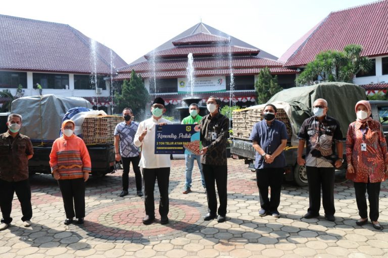 Alhamdulillah, Kabupaten Bogor Terima Bantuan 3 Ton Telur dari Kemendag