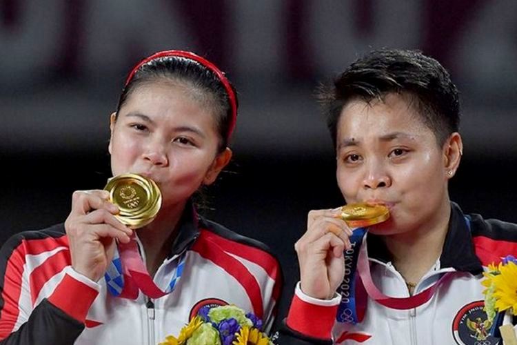 Kalung Pemberian Almarhum Mama Jadi Motivasi Apriyani Rahayu Raih Medali Emas di Olimpiade Tokyo