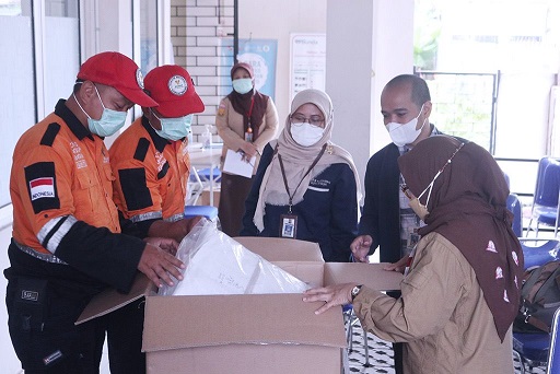 Sekda Kota Bogor Terima Bantuan 3 Tenda dari Baznas Tanggap Bencana